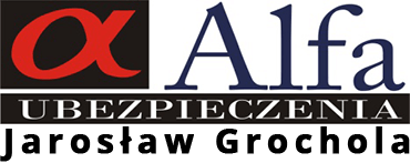 Logo firmy Alfa Ubezpieczenia
